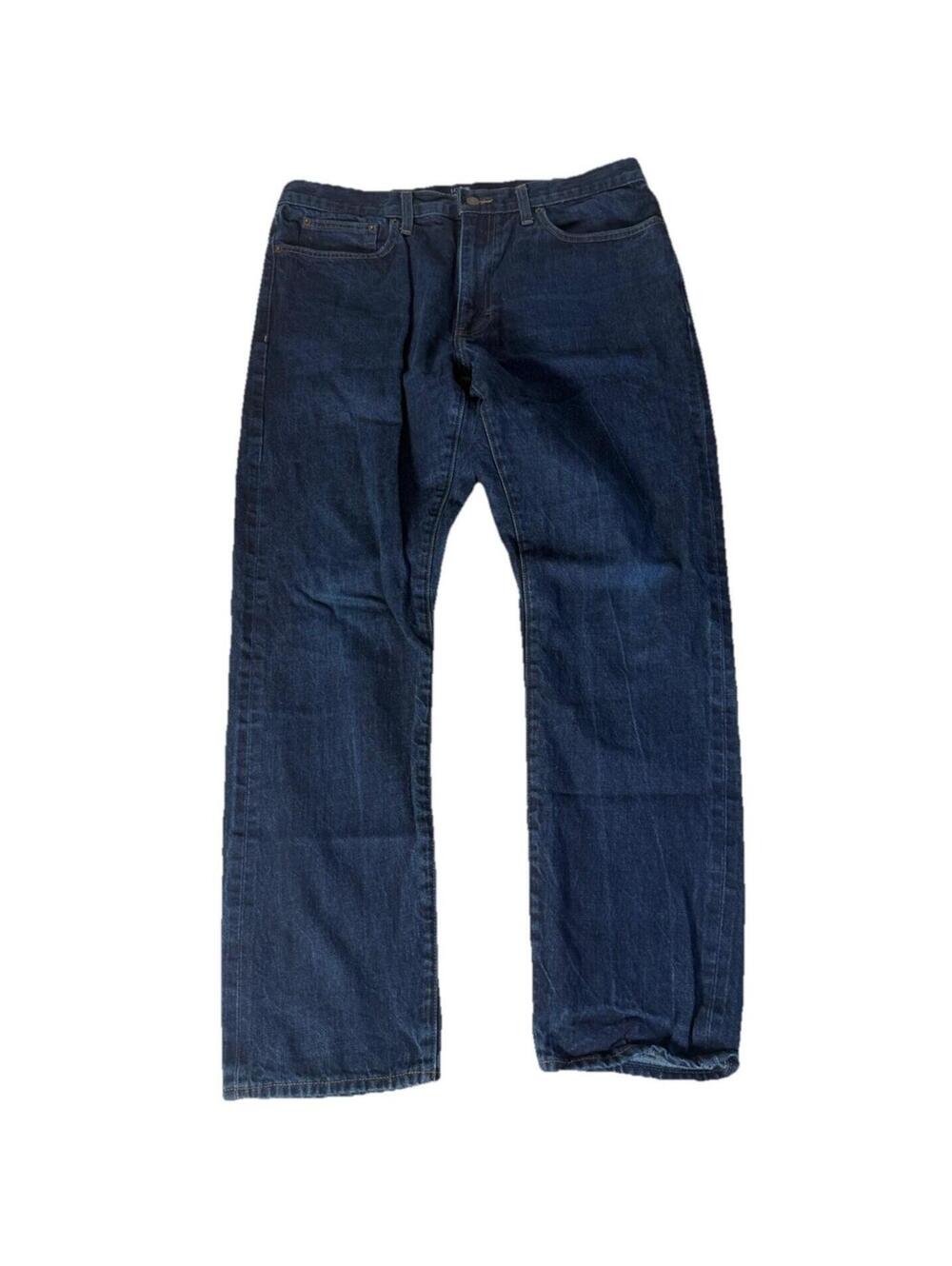 J.Crew Selvedge Jeans Mens *36x32 Blue Wash Denim Classic Straight Fit Preppy